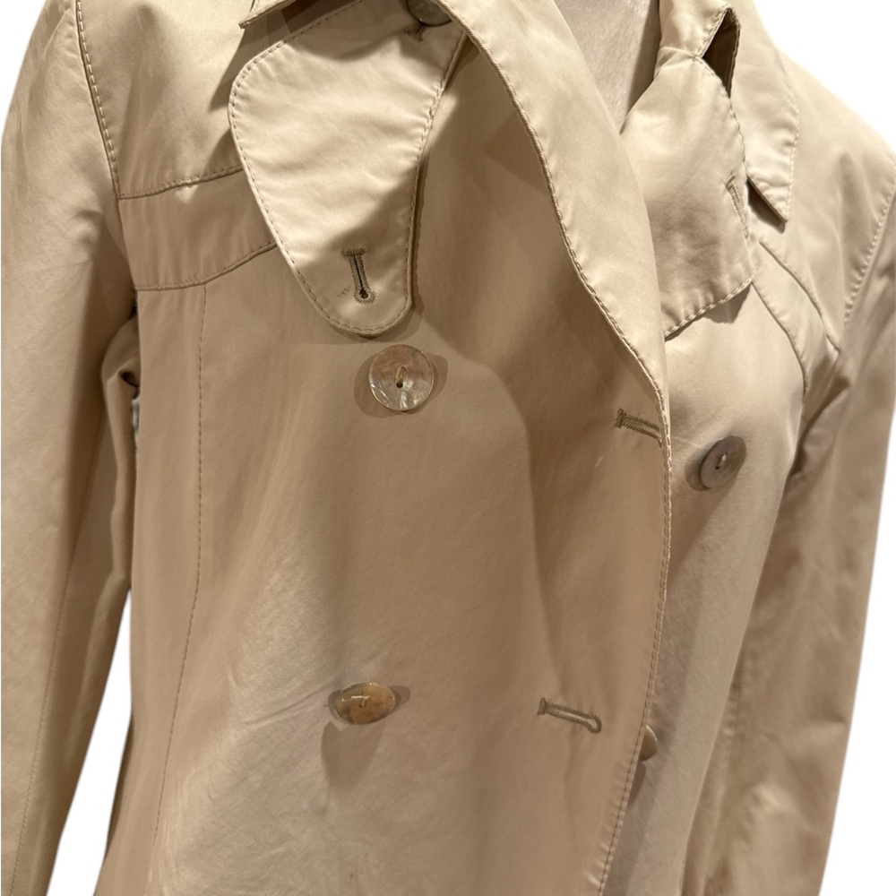 Searle Beige Trench Coat/Rain Coat - Picture 5 of 6